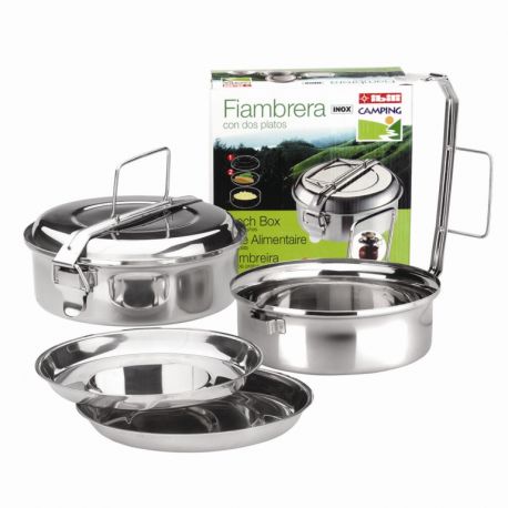 FIAMBRERA ALIMENTACI"N 2 PLATOS 20CM IBILI