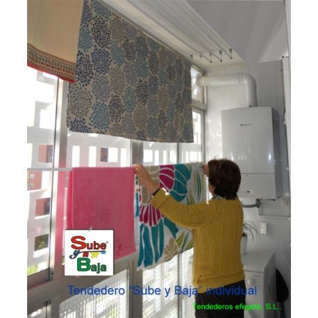 TENDEDERO TECHO 120CM SUBE-BAJA EFEGETE