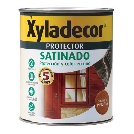 PROTECTOR MADERA 750 ML INCOLORA SAT. XYLADECOR