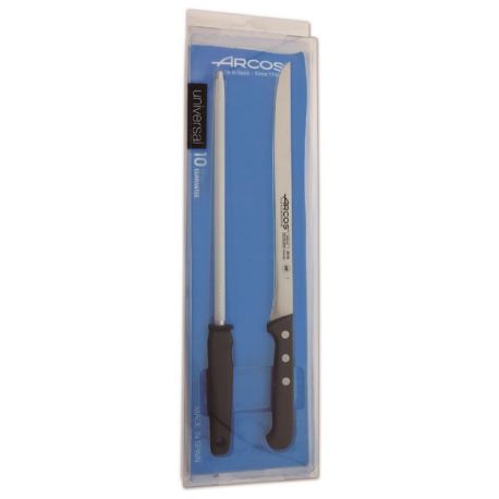 CUCHILLO JAMONERO CHAIRA 250MM INOX ARCOS 285500 2 PZ
