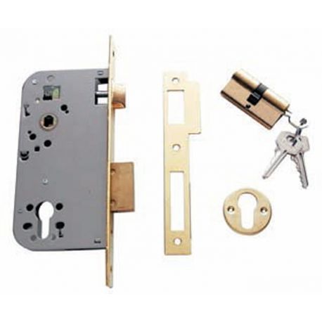 CERRADURA MAD.EMB. 23MM 2030HL C/CUADRADO TESA