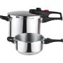 OLLA PRESION 3,2+06LT S/RAPIDA DUO INOX PRACTIKA PLUS MAGEFESA