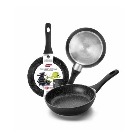 SARTEN 24CM ANT.TEFLON IND ALU.FORJ NATURA IBILI