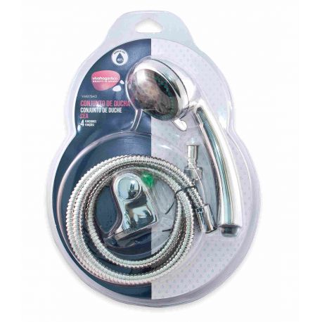 MANGO DUCHA 4P 1,5MT-080MM FLEXO SOP. VIVAHOGAR