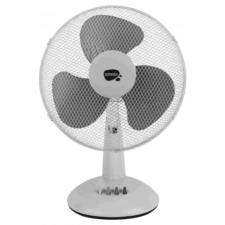 VENTILADOR SOBREMESA 40CM 40W-3V VIVAHOGAR