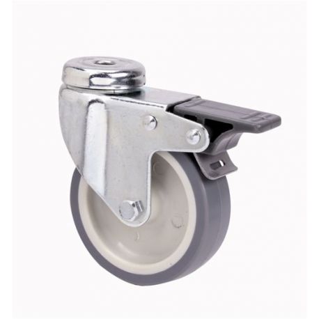 RUEDA GIRATORIA C/FRENO 60MM TW0246 ALEX