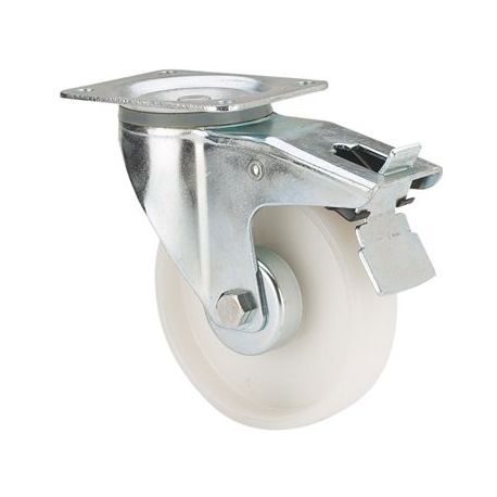 RUEDA GIRATORIA C/FRENO 80MM TW0206 ALEX