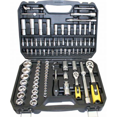 LLAVE VASO HEXAGONAL 1/2"-1/4" 72 DIENT. NIVEL 94 PZ