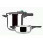 OLLA PRESION 03+06LT S/RAPIDA INOX DYNAMIC DUO MAGEFESA