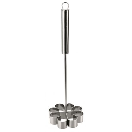 MOLDE RESPOSTERIA 8X3CM INOX FLORES IBILI