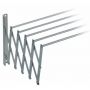 TENDEDERO PARED 120X77X37CM EXT ALU ACORDEON VIVAHOGAR