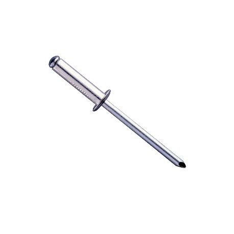 REMACHE FIJO ESTAND. 4X20MM ALU ALUM BRALO 500 PZ