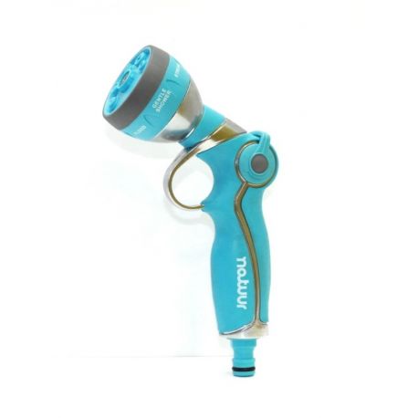 PISTOLA RIEGO 7 FUNC. NATUUR ALU. NT110399