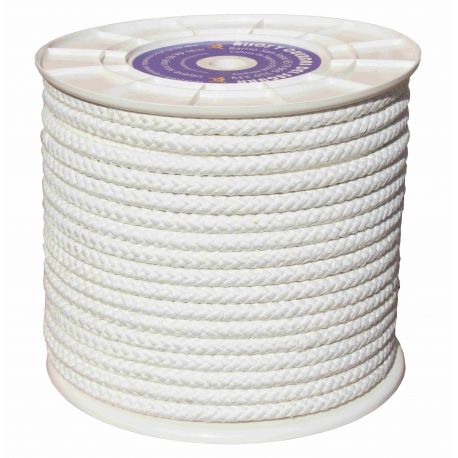 CUERDA TRENZADA 08MM NYL BL MATE HYC 100 MT