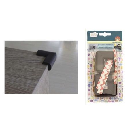 PROTECTOR SEGURIDAD ARREGUI MARRON ESQUINAS A-1044260 4 PZ