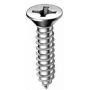 TORNILLO ROSCA CHAPA 7982 5,5x038MM CINC INDEX 250 PZ