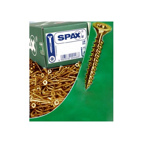 TORNILLO R/MAD. 05x035MM BICROMAT. SPAX 500 PZ