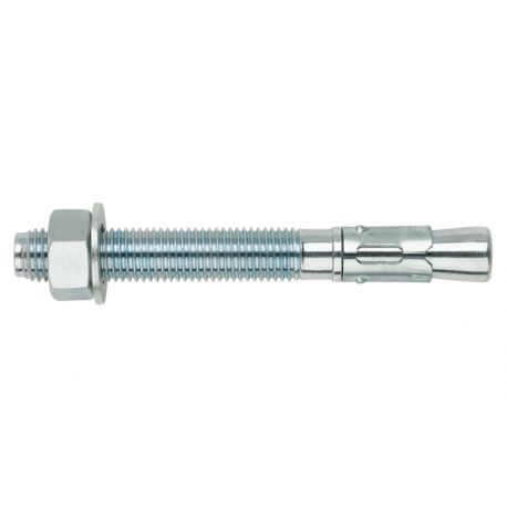 TACO TORNILLO MACHO 14x120MM MET. CINC M.T.A. 25 PZ INDEX