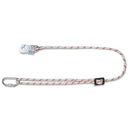 CUERDA SEGURIDAD 1/2MT 14MM REGULABLE STEELPRO