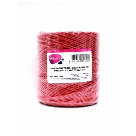HILO PAQUETERIA 02MM 750GR RAFIA VIVAHOGAR