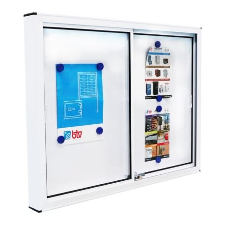 TABLON ANUNCIOS 700X920MM VITRINA BTV