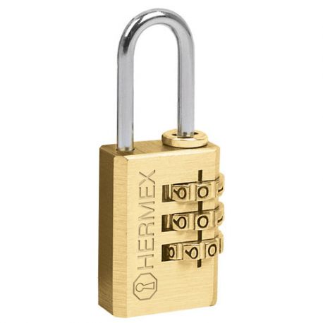 CANDADO LATON COMBINACI"N 20mm TRUPER