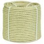 CUERDA TRENZADA 08MM SISAL NAT 4 CABOS HYC 100 MT