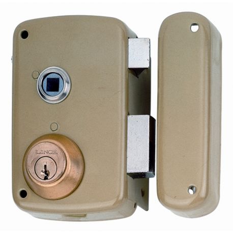 CERRADURA SOBR. 5056BHE PICAPORTE PALANCA LINCE