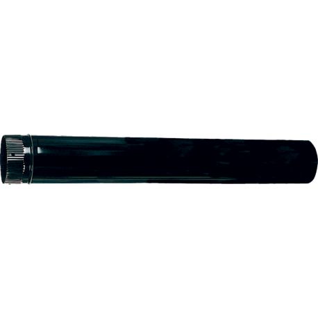 TUBO 1MTS VITRIFICADO NEGRO D150MM