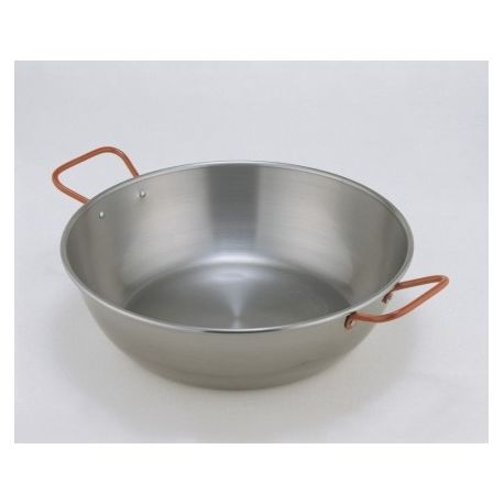 SARTEN HONDA CON ASA H.PULIDO LA IDEAL