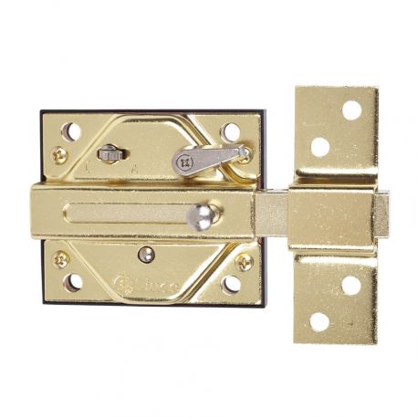 CERROJO SOBREPONER 74X85MM 7930R H.LAT LINCE