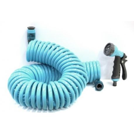 MANGUERA RIEGO 15MT ESPIRAL NATUUR PU +ACC NT110402 PZ