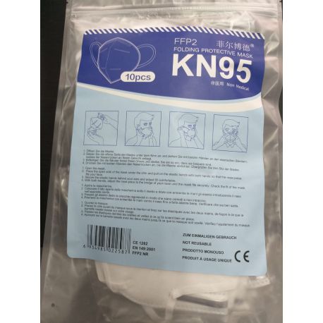 MASCARILLA PROTECCION FPP2 NK95 10PZ