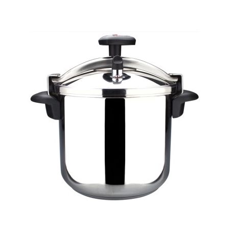 OLLA COC PRES 14LT TRADICIONAL RECTA INOX STAR MAGEFESA