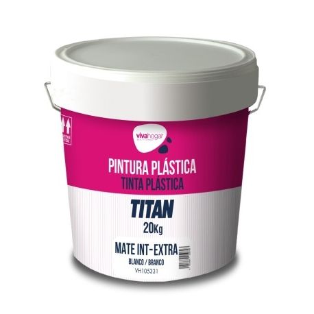 PINTURA PLAST MATE 20 KG BL INT. EXTRA VIVAHOGAR