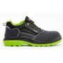 ZAPATO SEG T42 S1P PU/PL NO MET NEGRA/VERDE BE
